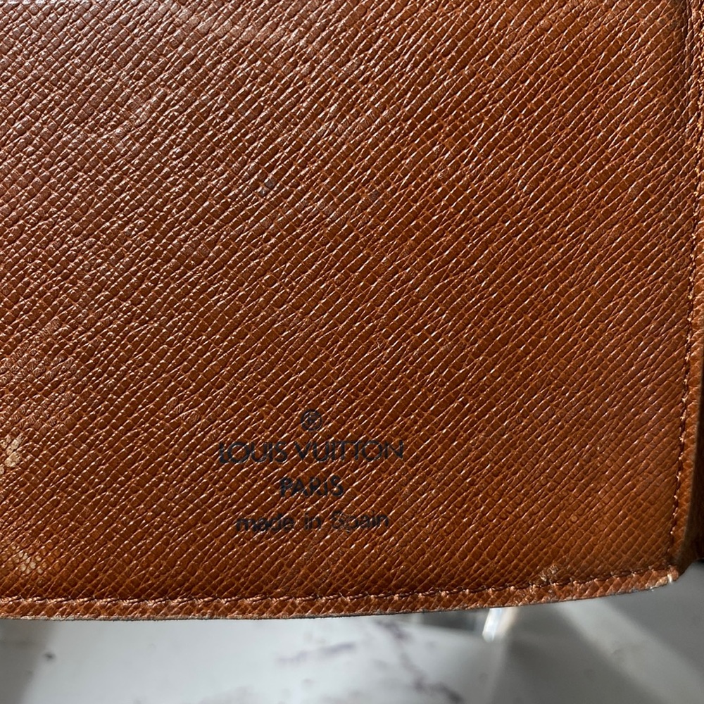 Authentic Louis Vuitton Monogram Checkbook Holder Wallet - Picture 5 of 12